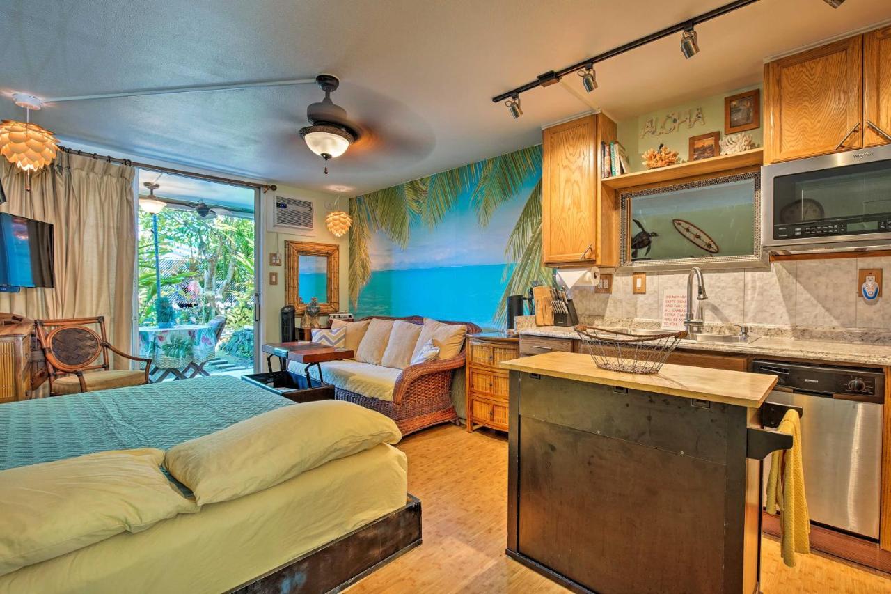 Great Location Downtown Kailua Kona, Beach And Pool Exteriör bild